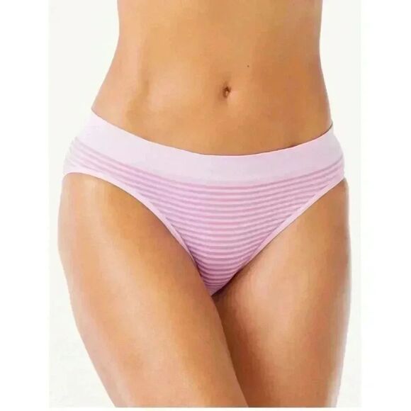 Joyspun Women's Seamless Bikini Panties 6 Pair New - Picture 2 of 10
